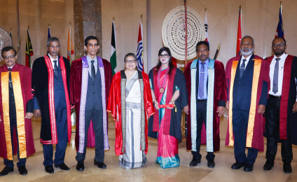 Graduation of the First Batch of the MBA Bangladesh Program